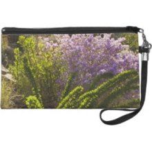 Chihuahuan desert plants in bloom Wristlet Purse