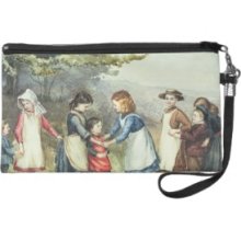 Children's Games, c.1880 (w/c on paper) Wristlet