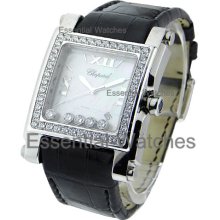 Chopard Happy Sport Square with Diamond Bezel 28/3569-20W