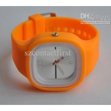 Christmas -40 Jelly Candy Colored Silicone Unisex Electronic Watch R