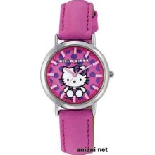 Citizen Q&q Hello Kitty Analog Display Two-tier Pink Q731-630 Ladies Watch