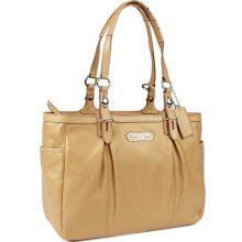 Coach 16565 Camel Leather Gallery Tote Handbag