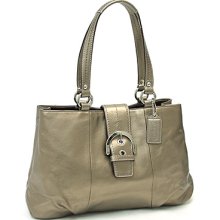 Coach 18751 Bronze Soho Leather Tote Handbag