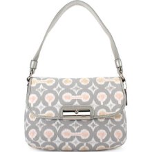 Coach Kristin Signature Op Art Ikat Top Handle Bag Shoulder Purse Handbag