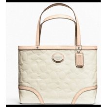 Coach Peyton Embossed Patent Tote