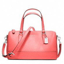 Coach Saffiano Leather Mini Satchel