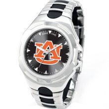 Col-vic-aub Auburn University Tigers Men's Victory Sports Wrist Watch