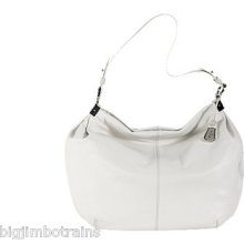 Cole Haan B37010 Ivory Large Leather Parker Cornelia Hobo Handbag