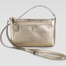 Cole Haan Mini Jitney Ali Crossbody Bag, Metallic