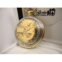 Colibri Twotone World Cup Champion Pocket Watch Football Soccer