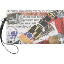 Collage Conflict Wristlet Clutches