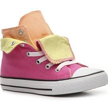 Converse Girls' Chuck Taylor All Star Two Fold Sneakers - Carmine Rose