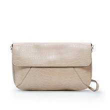 Croc Effect Shoulder Bag