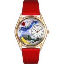 Crochet Watch Classic Gold Style - Mother's