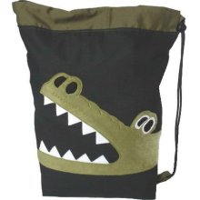 Crocodile drawstring /pe bag