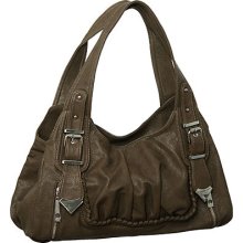 Dark Taupe Large ''Trenton'' Hobo