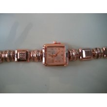 Designer Western Style Rose Gold Fashion Watch