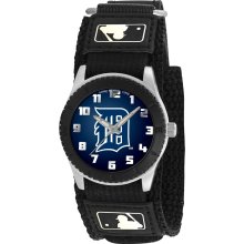 Detroit Tigers Black Rookie Youth / Ladies Watch By Gametime Mlb-rob