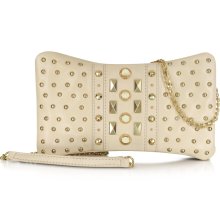 DKNY - DKNY Gansevoort Studs Clutch w/ Chain Strap