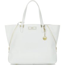 DKNY - DKNY Large Saffiano Leather Zip Tote