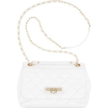 DKNY Handbag, Quilted Nappa Flap Shoulder Bag