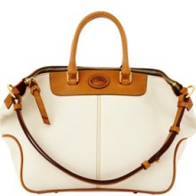 Dooney & Bourke Dillen with Tan trim Convertible Hobo Handbags