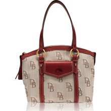 Dooney & Bourke Florentine Jacquard Front Pocket Satchel Handbags