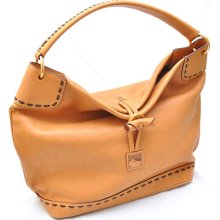 Dooney & Bourke Florentine Large Toggle Bag Purse Natural Tan 8l994