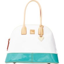 Dooney & Bourke Patent Domed Satchel Handbags