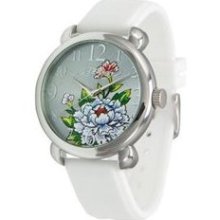 Ed Hardy Women's Fountain White Watch ...