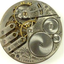 Elgin Grade 248 Running Pocket Watch Movement - Spare Parts / Repair