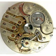 Elgin Grade 86 Running Pocket Watch Movement - Spare Parts / Repair