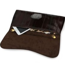 Es1 Jumiss Eel Skin Leather Clutch Bag, 274gram, Korea Kangnam Style, High