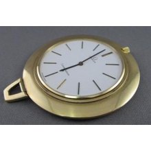 Estate 18kt Yellow Gold Omega Constellation Pocket Pendant Watch Beautiful 1670