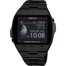 F/s Seiko Brightz Sdga003 Active Matrix Epd Digital Wrist Watch Bnib Japan