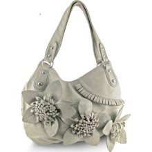 Fashion Leather Handbag Bag Purse Tote Satchel Flower Hobo Fashion Ncm44