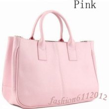 Fashion Shoulder Bag Women Pu Leather Tote Handbag Casual Hobo Purse 12 Colors