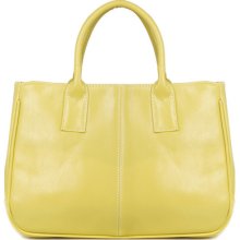 Fashion Vivid Colors Synthetic Leather Women Handbag Weekend Tote Bag Satchel