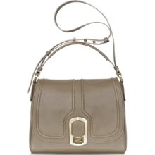 Fendi Designer Handbags, Anna Leather Flap Shoulder Bag