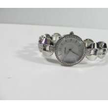 Fossil Crystal Mini O Link Bracelet Women's Watch Es3013