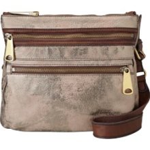 Fossil Explorer Cross-Body Bag - Metallic