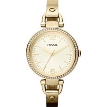 Fossil Georgia Stainless Steel Watch Women's