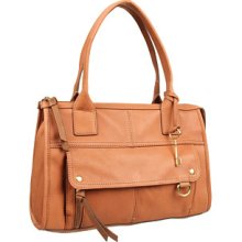 FossilÂ® Saddle Morgan Satchel