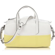 Francesco Biasia Designer Handbags, Ari - Color Block Large Leather Satchel