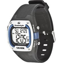 Freestyle Shark Thresher Back Light Timer Water Proof Watch 84840 Black/silver