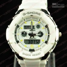 G Shors Sh-731 Shock Resistant Led Wrist Watch For Woman Men Outdoor