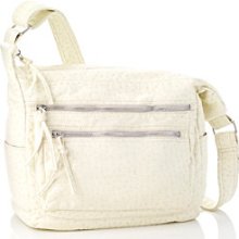 GAL Washed Ostrich Soft Shoulder Bag