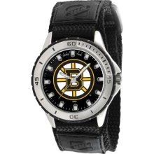 Game Time Official Team Colors. Nhl-Vet-Bos Men'S Nhl-Vet-Bos Veteran Custom Boston Bruins Veteran Series Watch