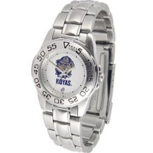 Georgetown University Hoyas Womens Steel Sports Watch