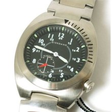 Giordano 1042-1 Gents Black Dial Bracelet Strap Watch